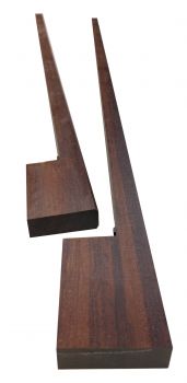 Bow Blank Double Bass Snakewood plain, A